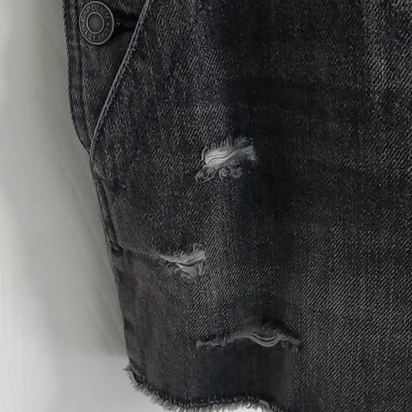 ⭐️ Host Pick ⭐️Gap Teen | Destructed Demin Shortall Overalls New - Picture 6 of 8